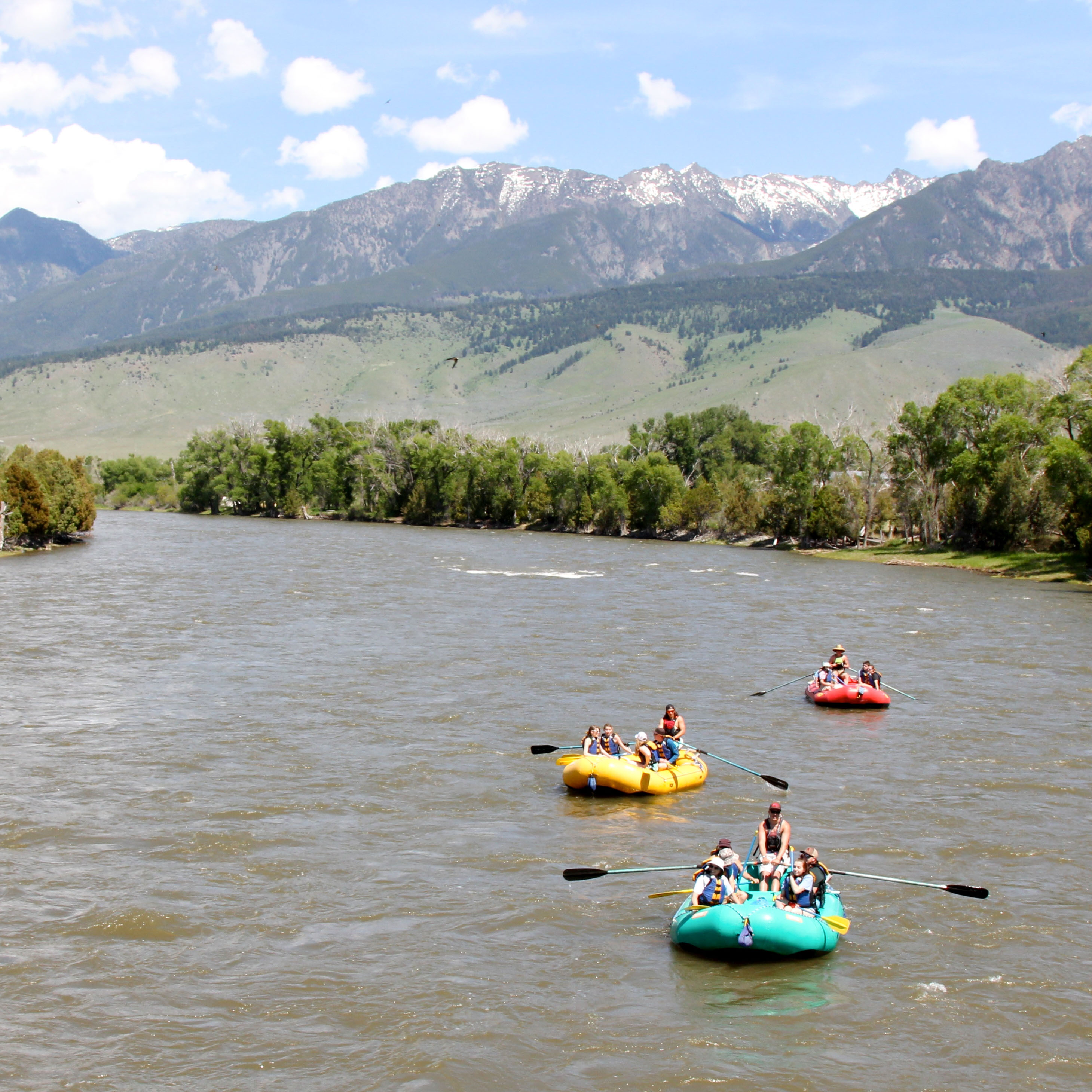 float trip yellowstone river